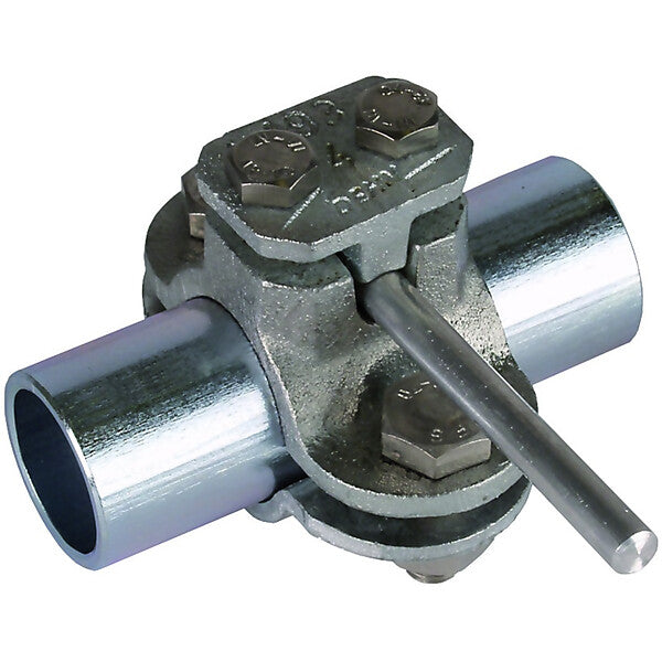 DEHN Erdungsrohrschelle D 33,7mm TG/tZn ERS34AS4.10TGSTTZN